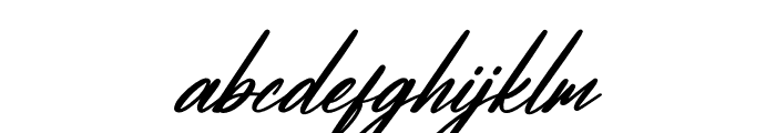 Albathros Yashline Italic Font LOWERCASE