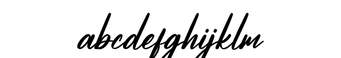 Albathros Yashline Font LOWERCASE