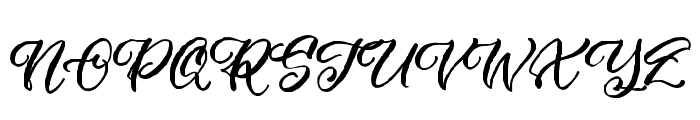 Albatrysh Font UPPERCASE