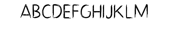 Alberta-Regular Font UPPERCASE