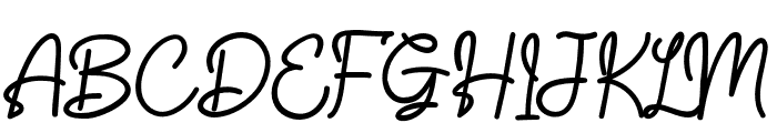 AlbertosRegular Font UPPERCASE