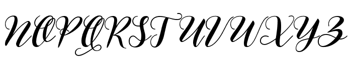 Albertyna Medium Font UPPERCASE