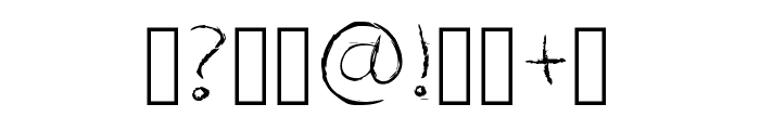 Alboran Regular Font OTHER CHARS