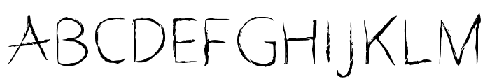 Alboran Regular Font UPPERCASE