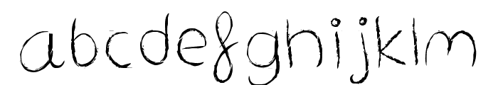 Alboran Regular Font LOWERCASE