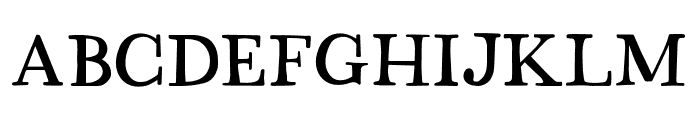 Alchemist Serif Font Regular Font UPPERCASE