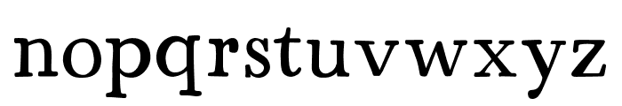 Alchemist Serif Font Regular Font LOWERCASE