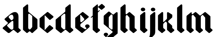 Alcyone Display Font LOWERCASE