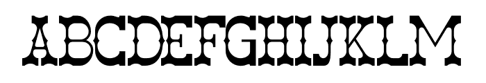 Aldest Tanigo Font UPPERCASE