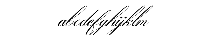 Aldyn Heart Italic Font LOWERCASE