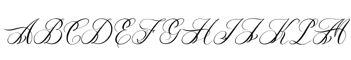 Aldyn Heart Font UPPERCASE