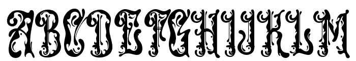 AleaWeiqsaw-Regular Font UPPERCASE