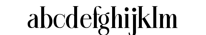 Aledanthe Regular Font LOWERCASE