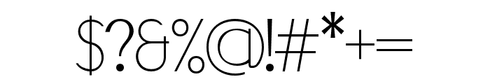 Aleeza-Regular Font OTHER CHARS