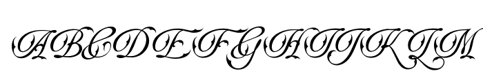 Alegarde-Regular Font UPPERCASE