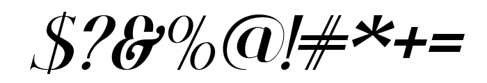 Alegiro Font - Italic Font OTHER CHARS