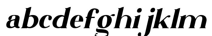 Alegvierk Italic Font LOWERCASE