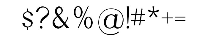 Alein-Regular Font OTHER CHARS