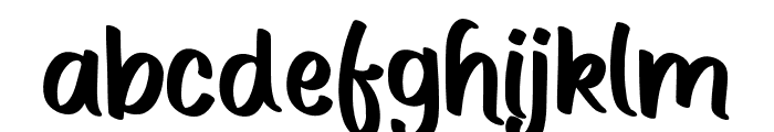 Alentha-Regular Font LOWERCASE