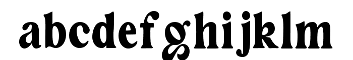 Alerion-Regular Font LOWERCASE