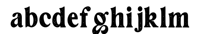 Alerion-Rough Font LOWERCASE