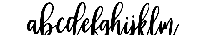 Alesandra-Regular Font LOWERCASE