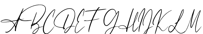 AlessandraCharm Font UPPERCASE