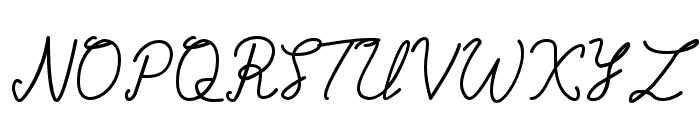 Alessandro_Signature Font UPPERCASE