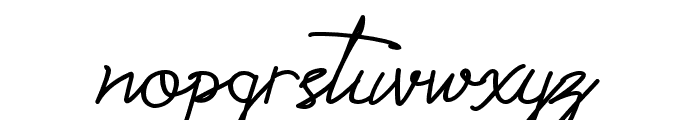 Alessandro_Signature Font LOWERCASE