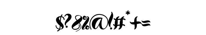 Alestha Butterfly Font OTHER CHARS