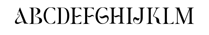 Alestyn-Regular Font UPPERCASE