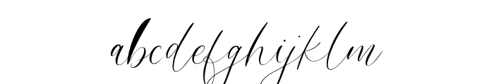 Aletheia Regular Font LOWERCASE
