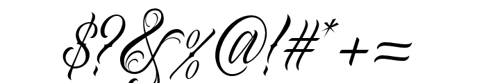 Alevattros-Regular Font OTHER CHARS