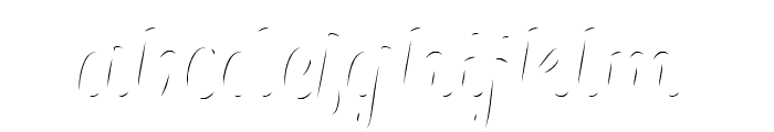 AlexandriaScript-Highlight Font LOWERCASE