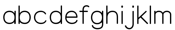 Alexio Regular Font LOWERCASE