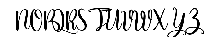 AlfinoScript Font UPPERCASE