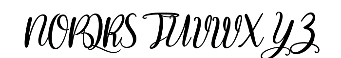 AlfinoScriptItalic Font UPPERCASE