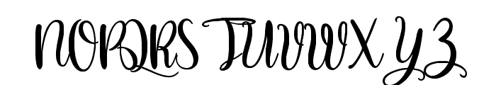 AlfinoScriptRough Font UPPERCASE