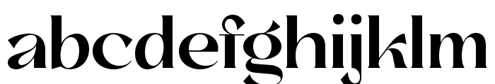 AlgaeSan-Regular Font LOWERCASE