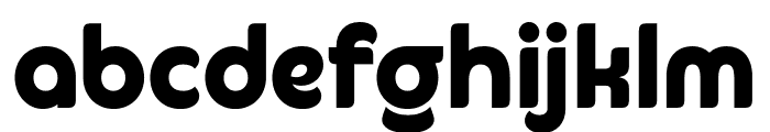 Algance Font LOWERCASE