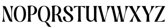 AlgebraRegular Font UPPERCASE