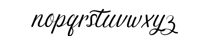 Algina Font LOWERCASE