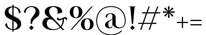 Alhadara Regular Font OTHER CHARS