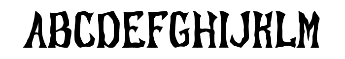 AlhazedRegular Font UPPERCASE