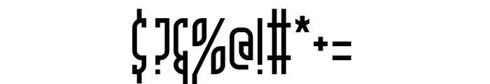 Alhena Regular Font OTHER CHARS