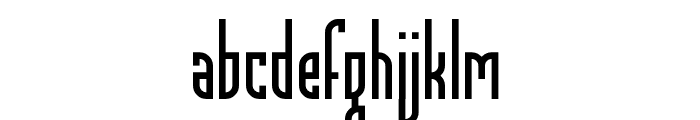 Alhena Regular Font LOWERCASE