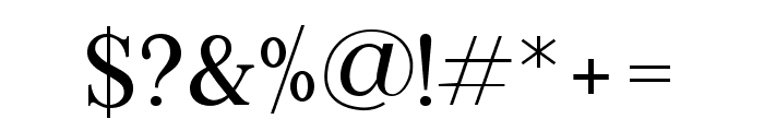 Alice Gottardo Display Font OTHER CHARS