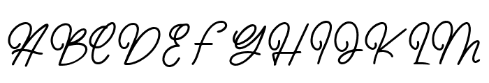 Alice Roman Font UPPERCASE