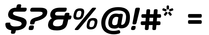 AliciOne 900 Italic Font OTHER CHARS