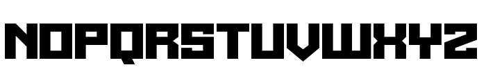 Alien Cyborg Font LOWERCASE